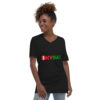 Unisex Short Sleeve V-Neck T-Shirt - Image 2