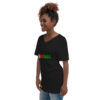 Unisex Short Sleeve V-Neck T-Shirt - Image 3