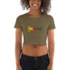 Women’s Crop Tee (stop killing your brothers and sisters) Your reason is not good enough and never will be. - Image 3