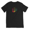 Unisex Short Sleeve V-Neck T-Shirt - Image 2