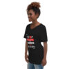 Unisex Short Sleeve V-Neck T-Shirt - Image 2
