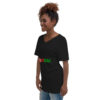 Unisex Short Sleeve V-Neck T-Shirt - Image 2