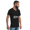 Unisex Short Sleeve V-Neck T-Shirt - Image 3